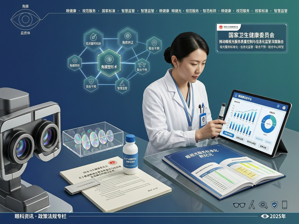 视光服务标准化新纪元:国家卫健委推动眼视光质量控制与信息化监管深度融合