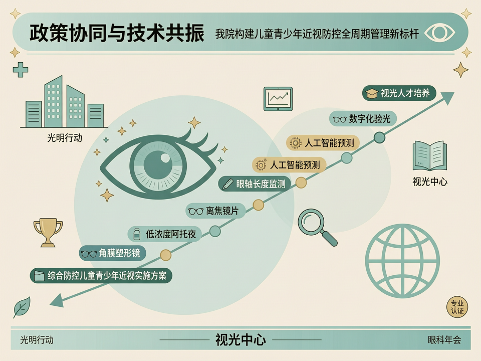 政策协同与技术共振:我院构建儿童青少年近视防控全周期管理新标杆
