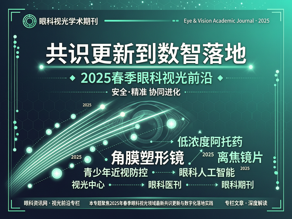 从共识更新到数智落地:2025春季眼科视光前沿的“安全-精准”协同进化