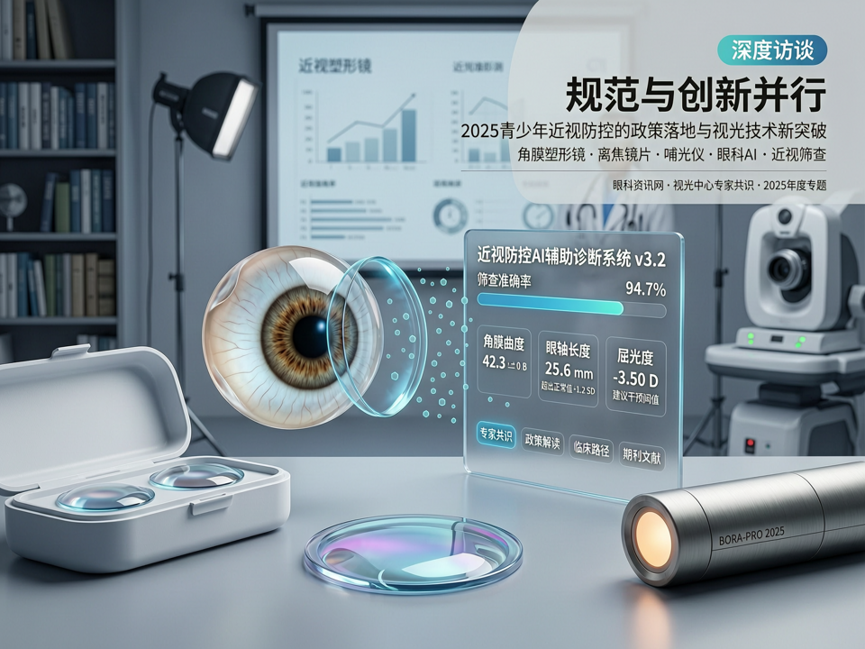 深度访谈 | 规范与创新并行:2025青少年近视防控的政策落地与视光技术新突破
