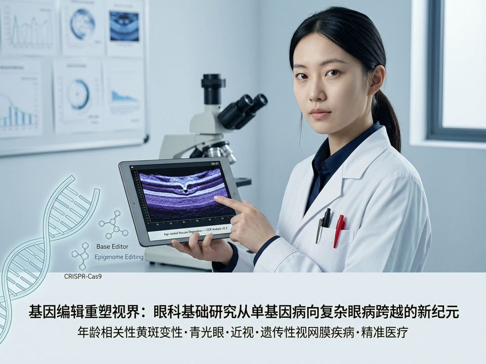 基因编辑重塑视界:眼科基础研究从单基因病向复杂眼病跨越的新纪元