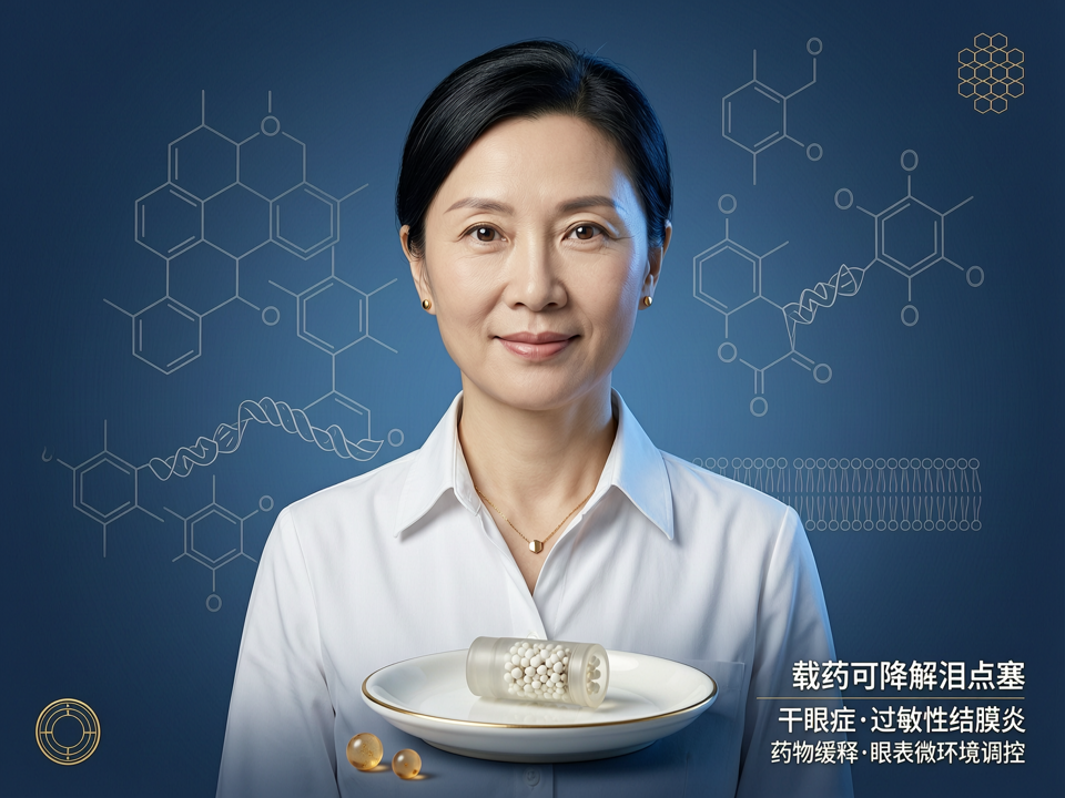 载药可降解泪点塞:眼科生物材料在干眼与过敏共病中的“三位一体”治疗新策略