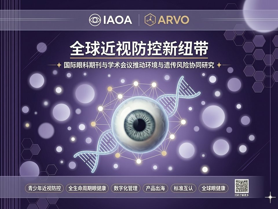 全球近视防控新纽带:国际眼科期刊与学术会议推动环境与遗传风险协同研究