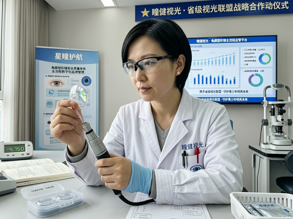 瞳健视光发布“星瞳护航”青少年近视防控安全质量体系,携手省级视光联盟启动角塑镜全流程监管计划