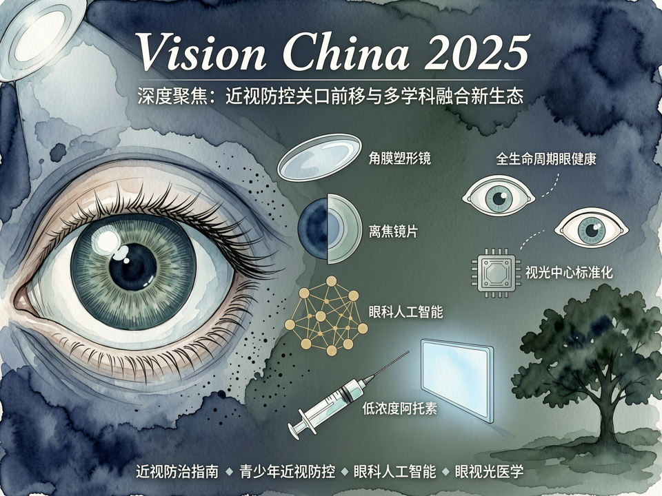 Vision China 2025深度聚焦:近视防控关口前移与多学科融合新生态
