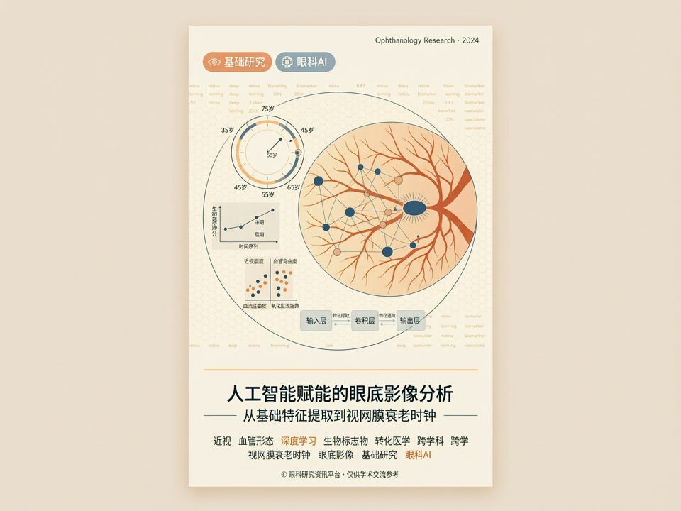 人工智能赋能的眼底影像分析:从基础特征提取到视网膜衰老时钟