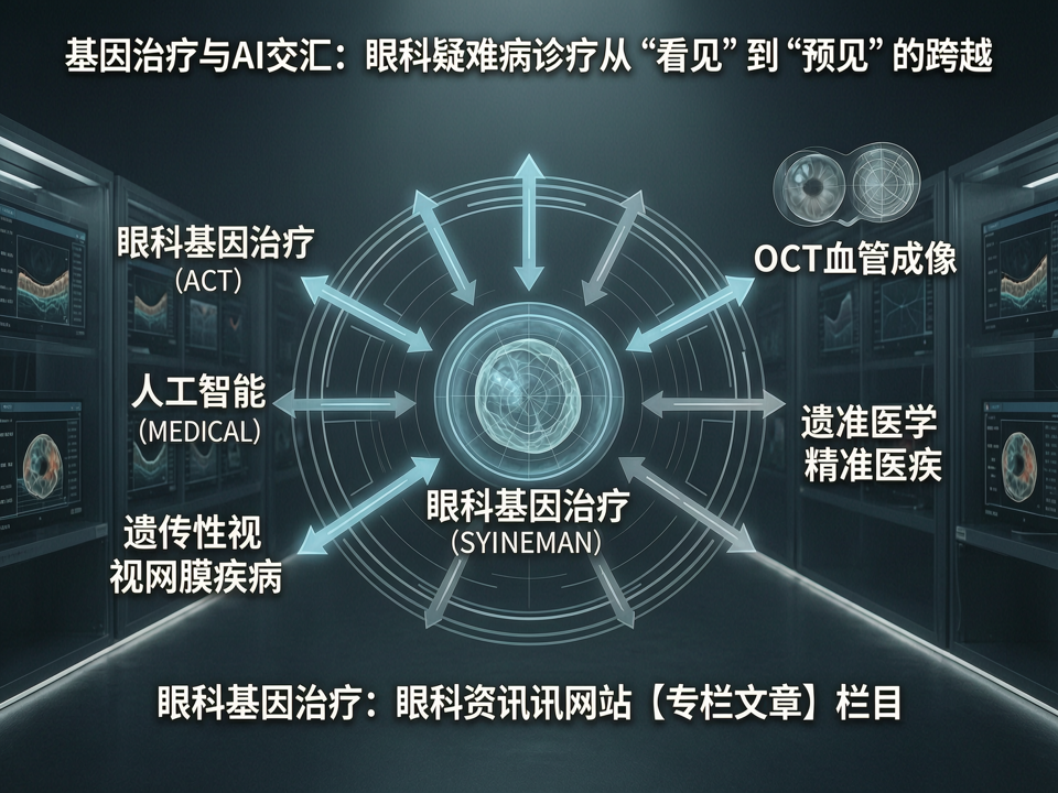 基因治疗与AI交汇:眼科疑难病诊疗从“看见”到“预见”的跨越