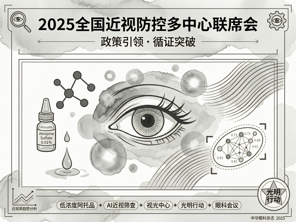 政策引领与循证突破:2025全国近视防控多中心联席会聚焦低浓度阿托品规范应用与AI筛查新标准