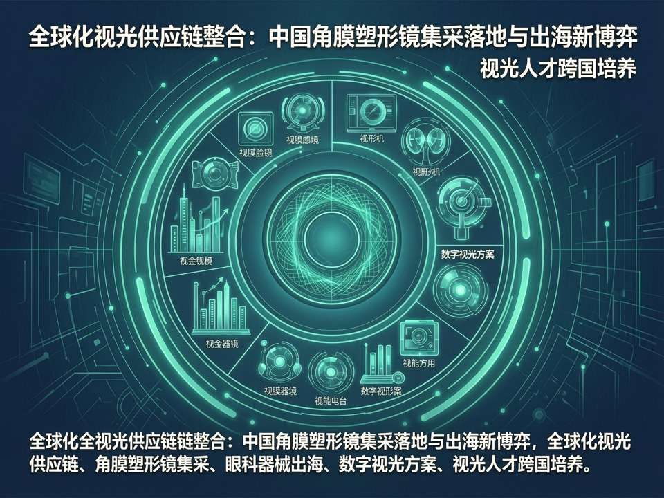 全球化视光供应链整合:中国角膜塑形镜集采落地与出海新博弈