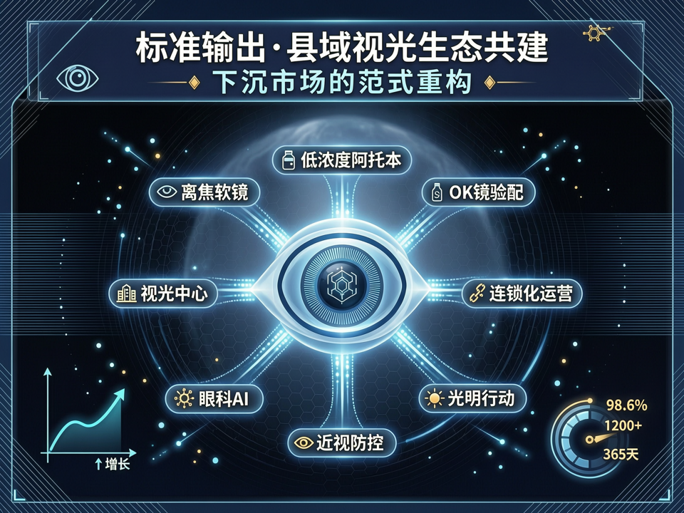 眼科企业“标准输出与县域视光生态共建”战略:下沉市场的范式重构