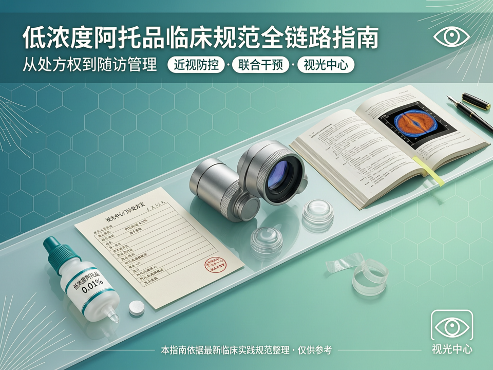 低浓度阿托品上市后的临床规范:从处方权到随访管理的全链路指南