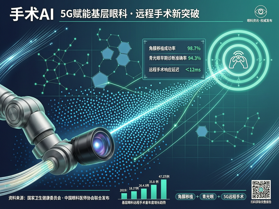 AI与眼科手术机器人的远程手术新突破:5G赋能基层眼科的精准闭环