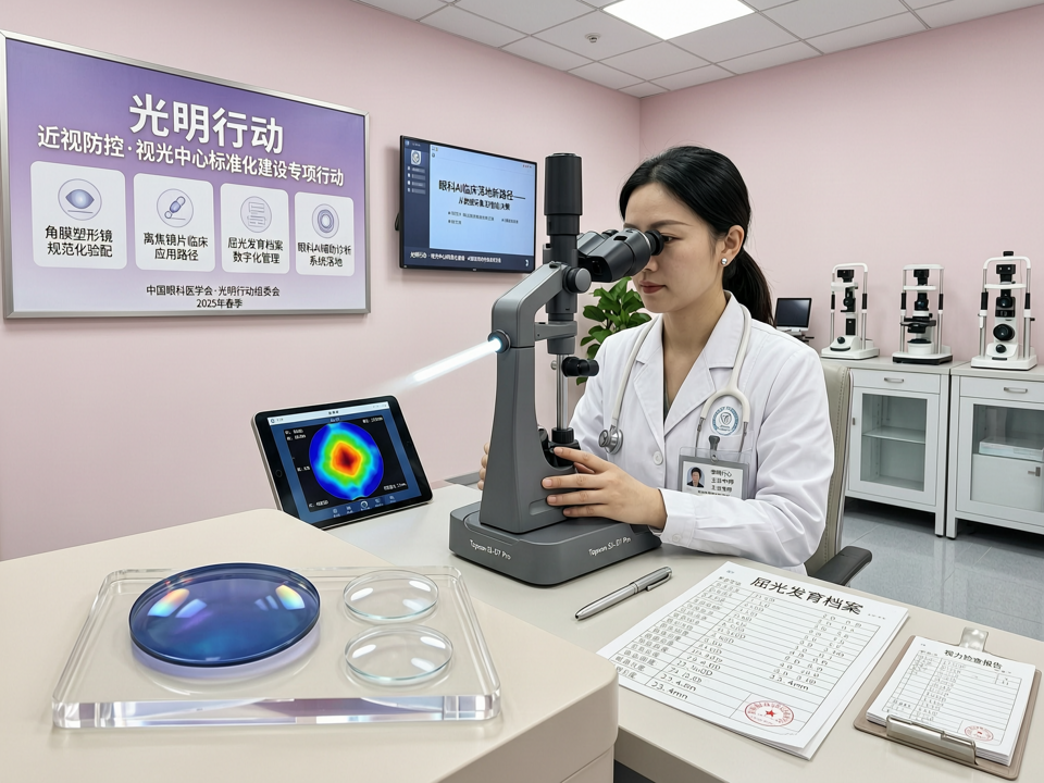 云端对焦“光明行动”:会议直播解析视光中心标准化与眼科AI临床落地新路径