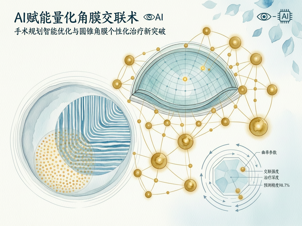 AI赋能量化角膜交联术:手术规划智能优化与圆锥角膜个性化治疗新突破