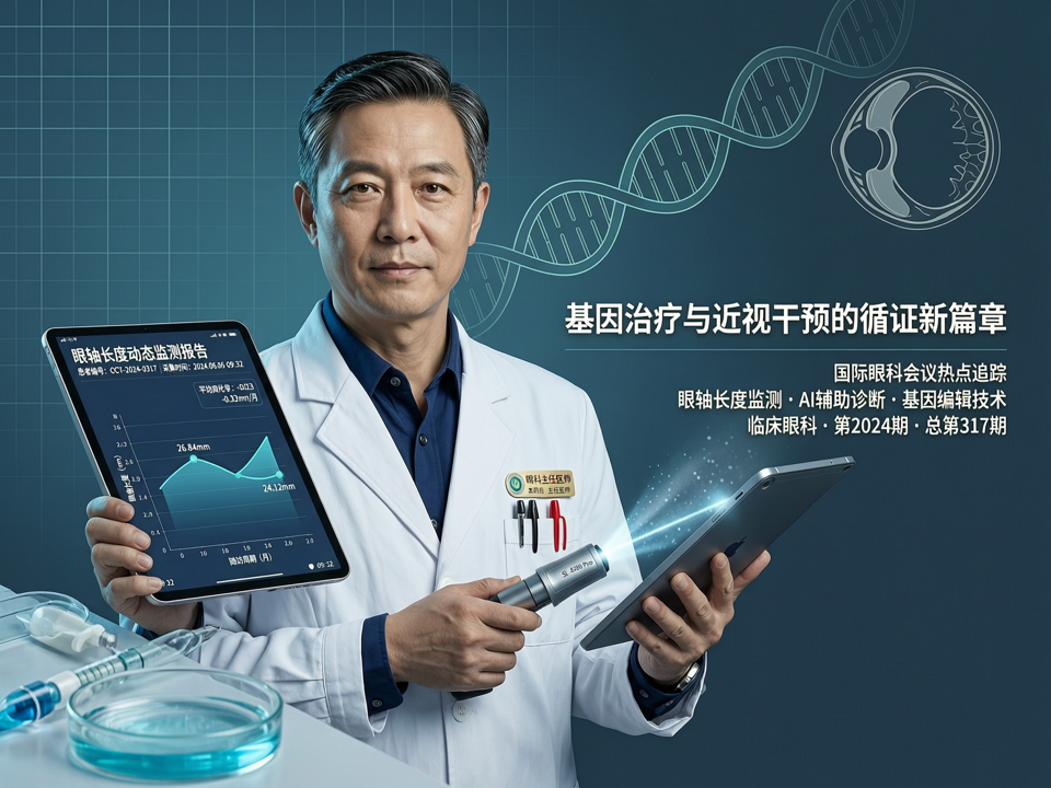 国际眼科会议热点追踪:基因治疗与近视干预的循证新篇章