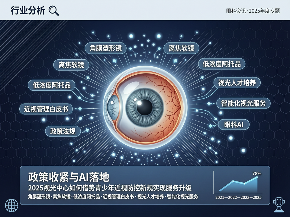 政策收紧与AI落地:2025视光中心如何借势青少年近视防控新规实现服务升级