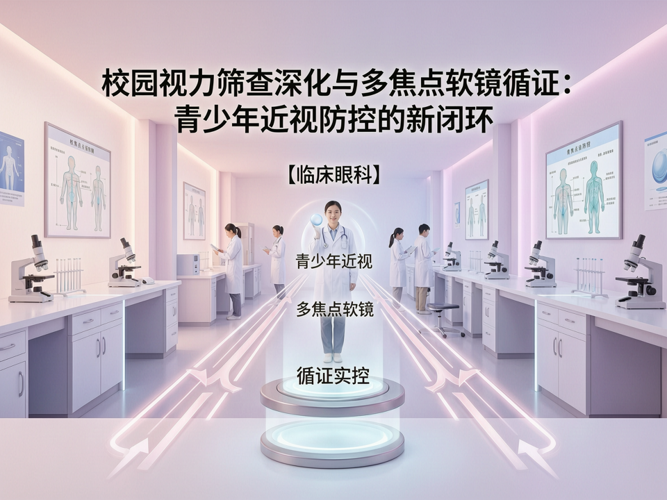 校园视力筛查深化与多焦点软镜循证:青少年近视防控的新闭环