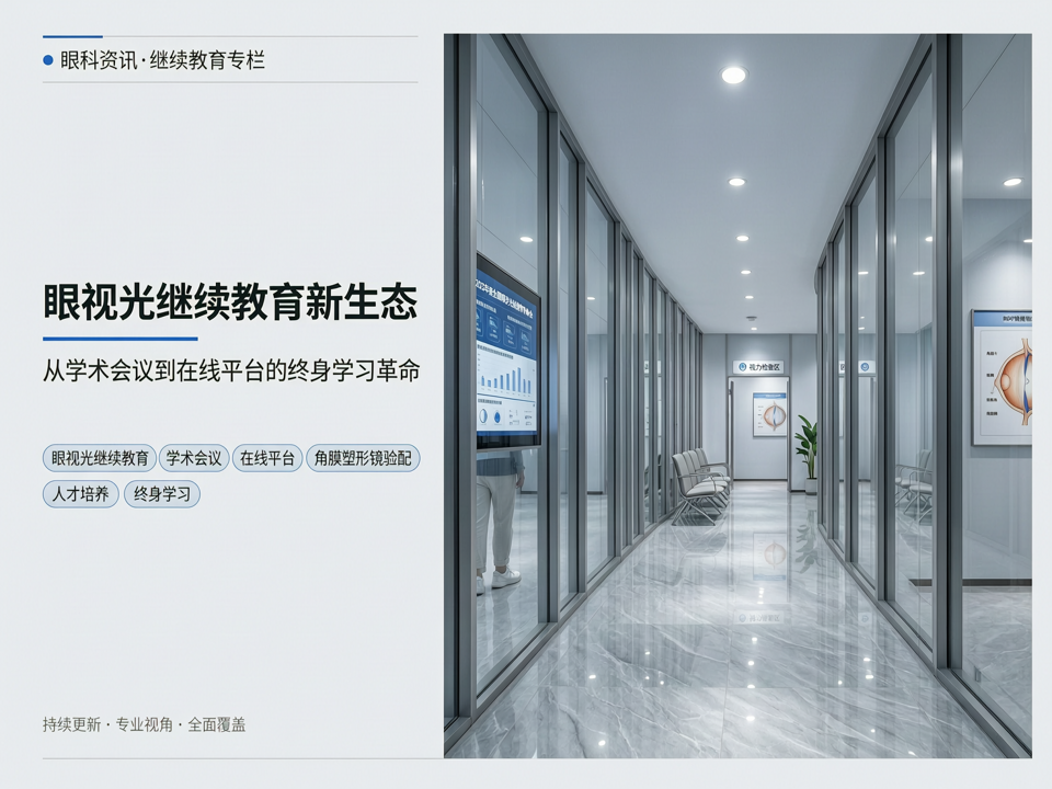 眼视光继续教育新生态:从学术会议到在线平台的终身学习革命