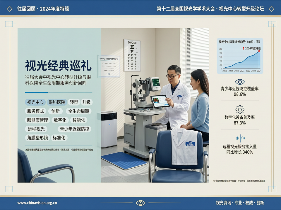 视光经典巡礼:往届大会中视光中心转型升级与眼科医院全生命周期服务创新回眸