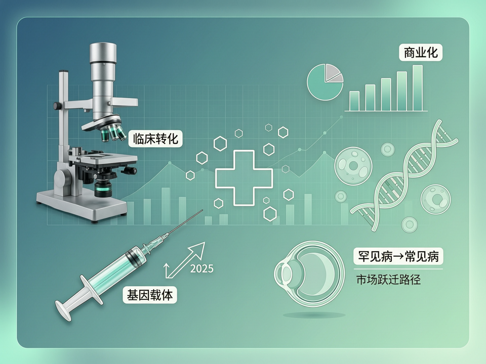 眼科基因治疗商业化前夜:从罕见病到常见病的市场跃迁与支付困局