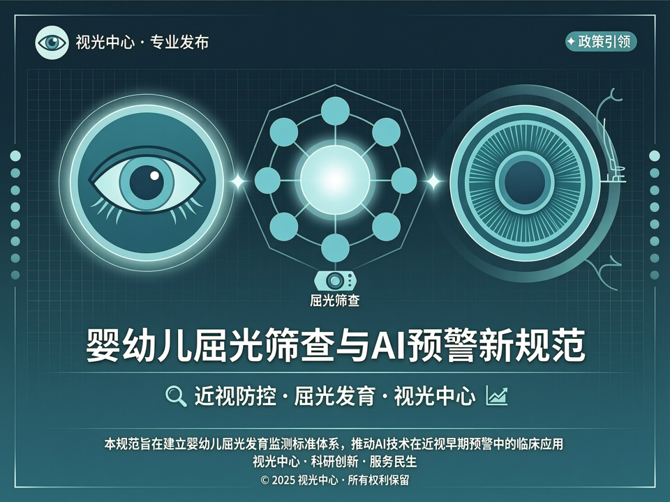 政策引领技术融合:我院视光中心发布婴幼儿屈光筛查与AI预警新规范