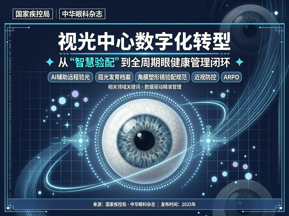 【快讯】视光中心数字化转型:从“智慧验配”到全周期眼健康管理闭环