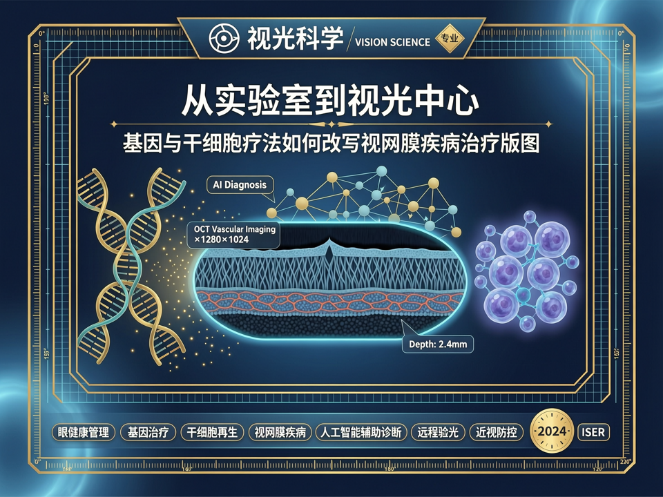 从实验室到视光中心:基因与干细胞疗法如何改写视网膜疾病治疗版图