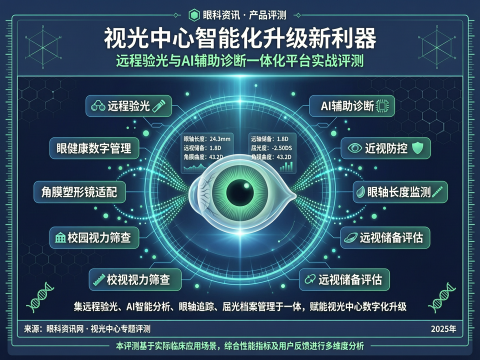 视光中心智能化升级新利器:远程验光与AI辅助诊断一体化平台实战评测