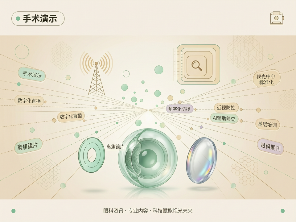 从会场到指尖:手术演示直播如何推动视光中心标准化与基层能力跃迁