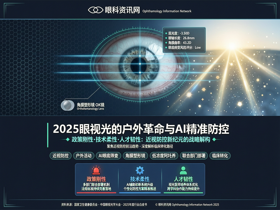 政策刚性、技术柔性、人才韧性:2025眼视光的户外革命与AI精准防控
