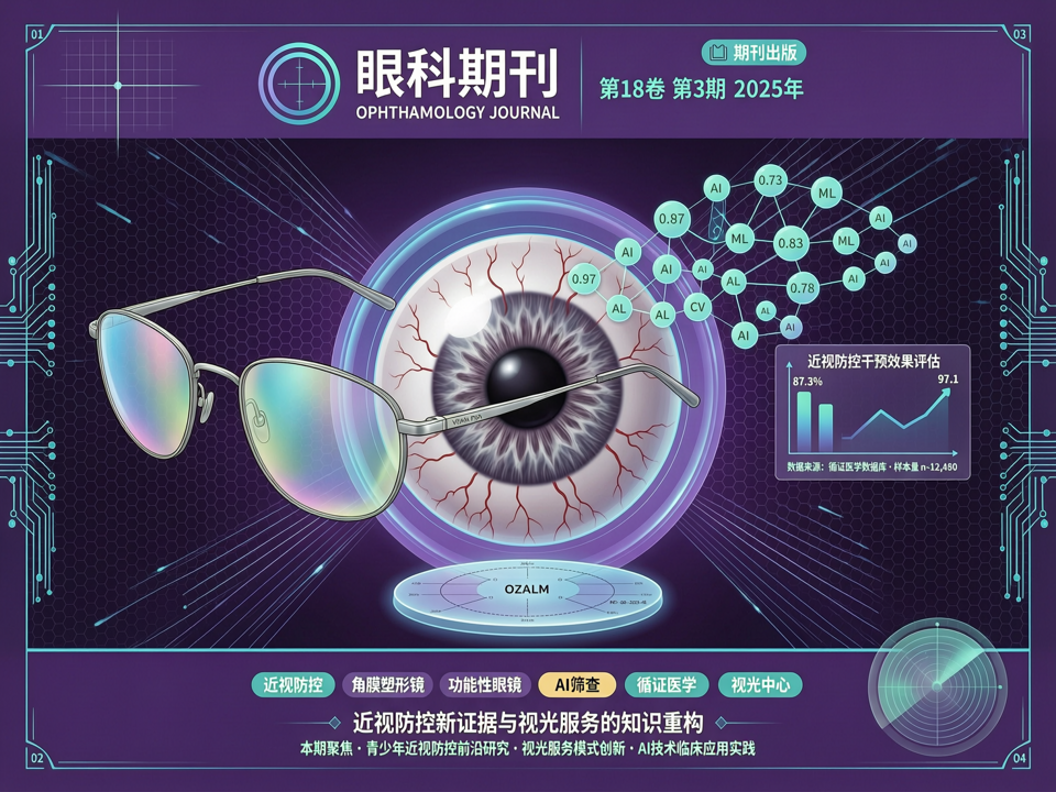 眼科期刊:近视防控新证据与视光服务的知识重构