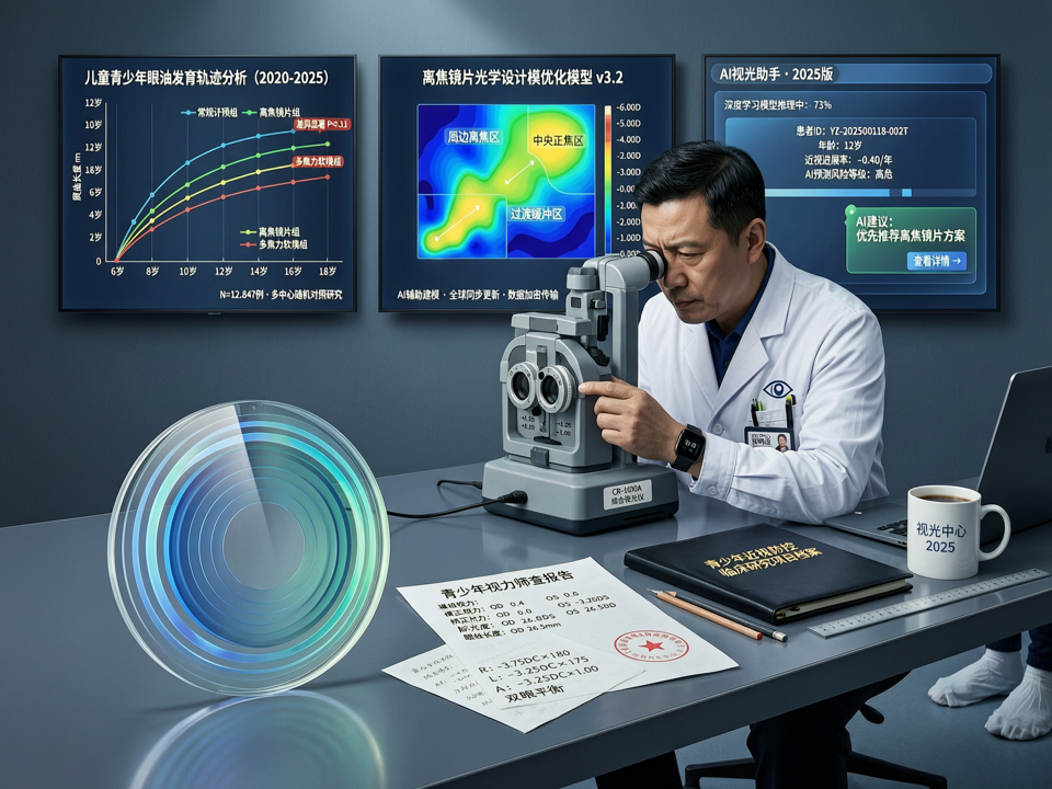 聚焦2025国际眼科学术前沿:近视机制新发现与离焦镜片光学设计优化