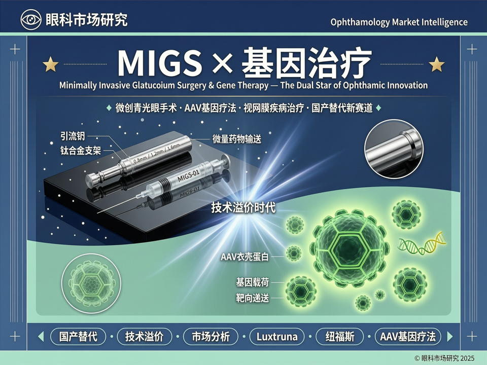 MIGS与基因治疗双星闪耀,眼科高端市场迎来“技术溢价”新赛点