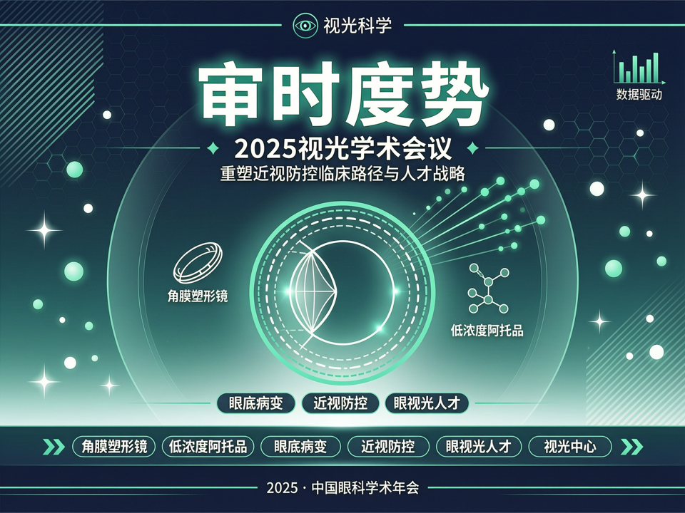 审时度势:2025视光学术会议重塑近视防控临床路径与人才战略