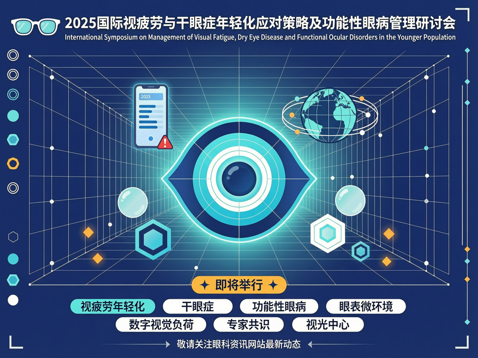 2025国际视疲劳与干眼症年轻化应对策略及功能性眼病管理研讨会