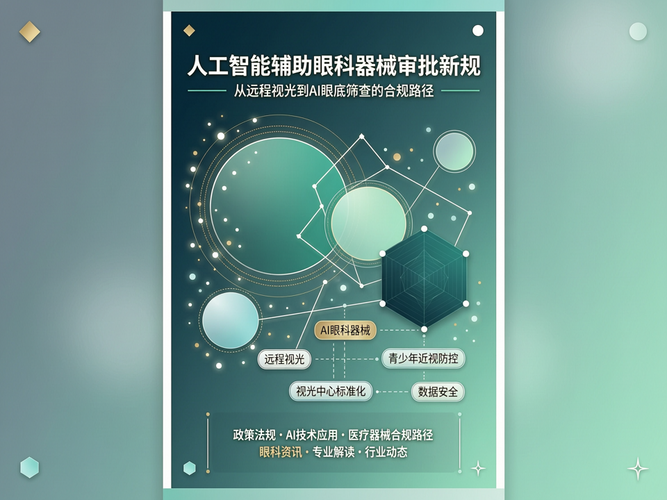 人工智能辅助眼科器械审批新规:从远程视光到AI眼底筛查的合规路径