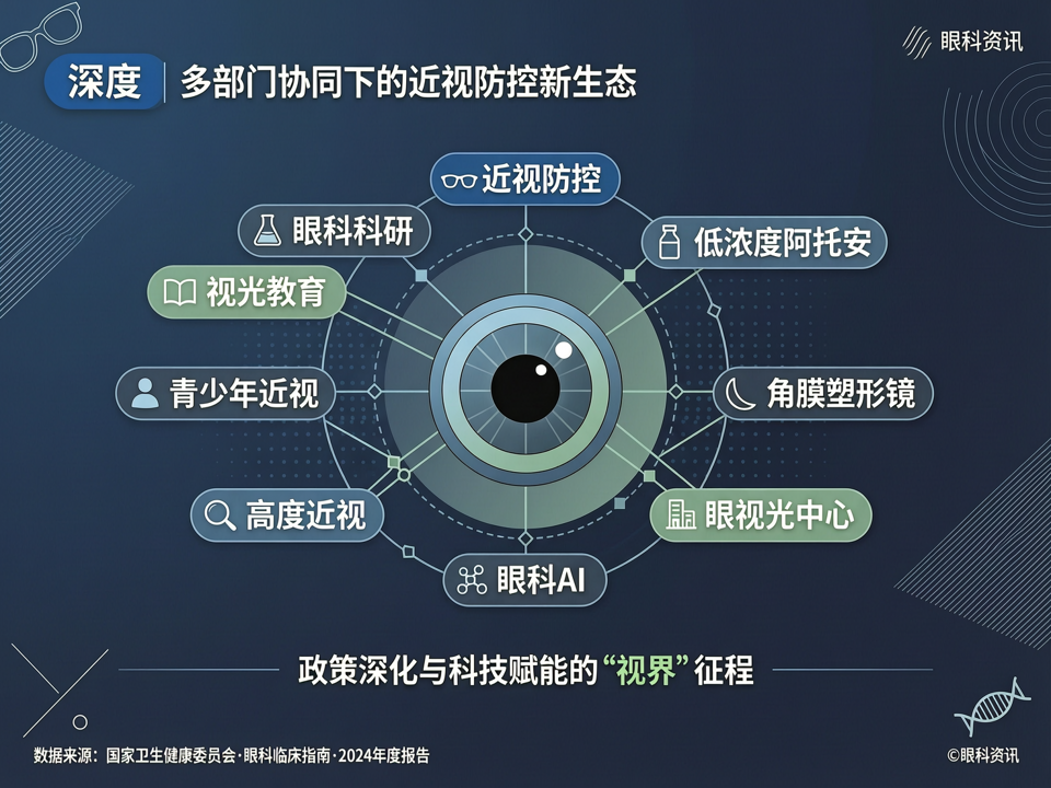 深度 | 多部门协同下的近视防控新生态:政策深化与科技赋能的“视界”征程
