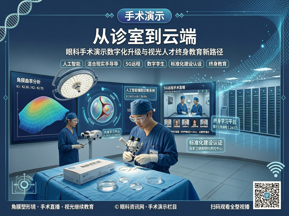 从诊室到云端:眼科手术演示数字化升级与视光人才终身教育新路径