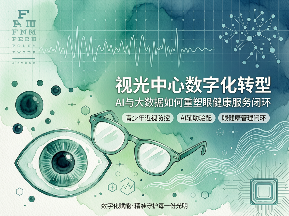 视光中心数字化转型:AI与大数据如何重塑眼健康服务闭环