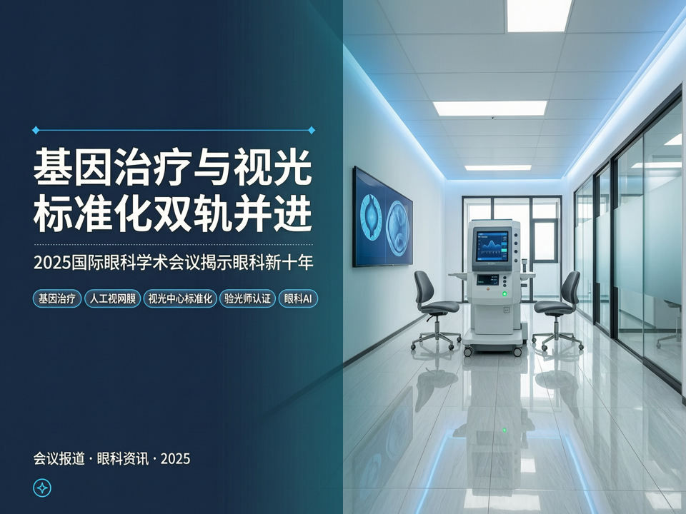 基因治疗与视光标准化双轨并进:2025国际眼科学术会议揭示眼科新十年