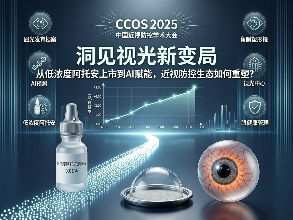 洞见视光新变局:从低浓度阿托品上市到AI赋能,近视防控生态如何重塑?