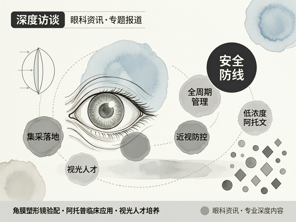 深度访谈 | 集采落地与阿托品获批后:角膜塑形镜验配的“安全防线”与视光人才“蓄水池”如何共建?