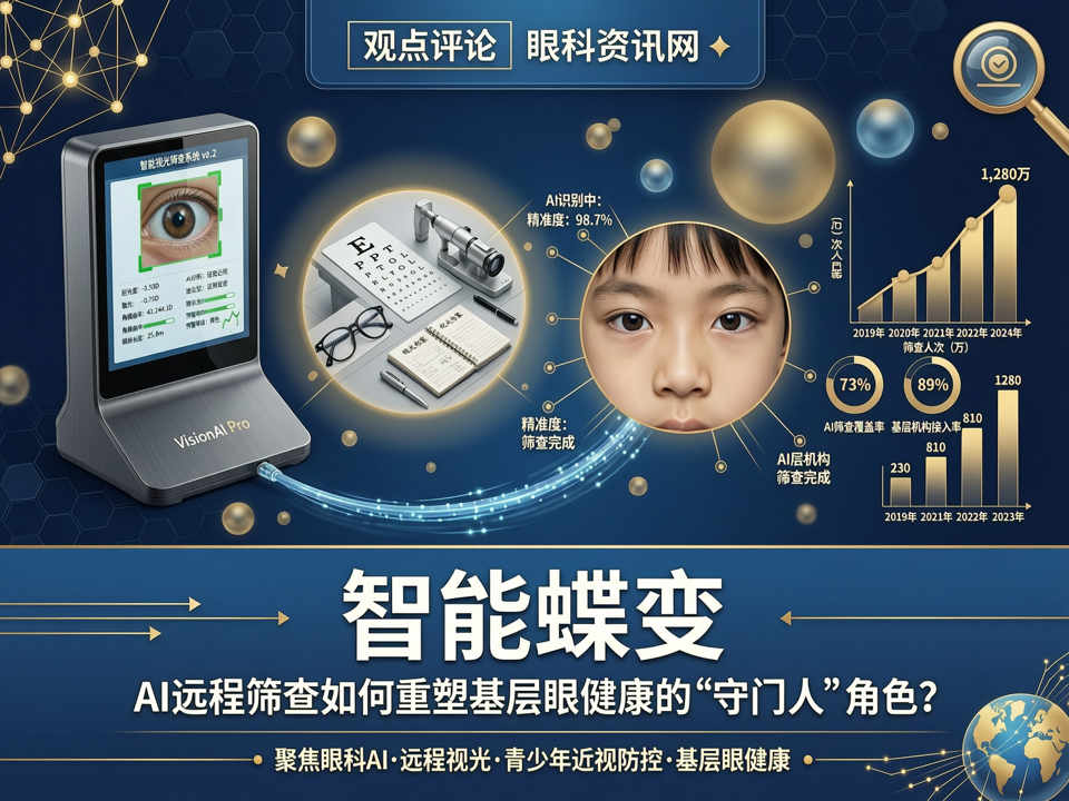 视光中心的“智能蝶变”:AI远程筛查如何重塑基层眼健康的“守门人”角色?