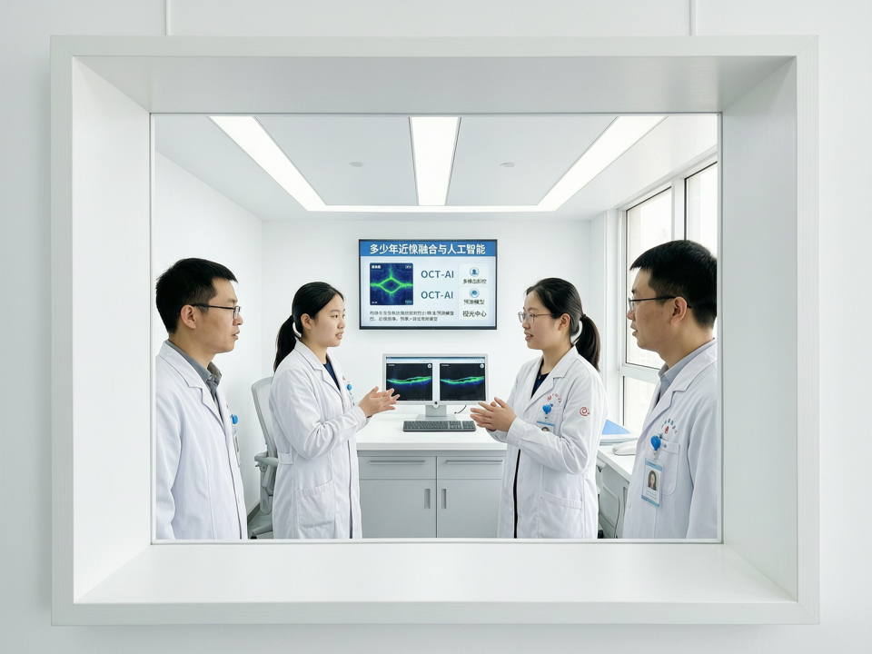 多模态影像融合与人工智能:构建青少年近视防控的精准预测模型