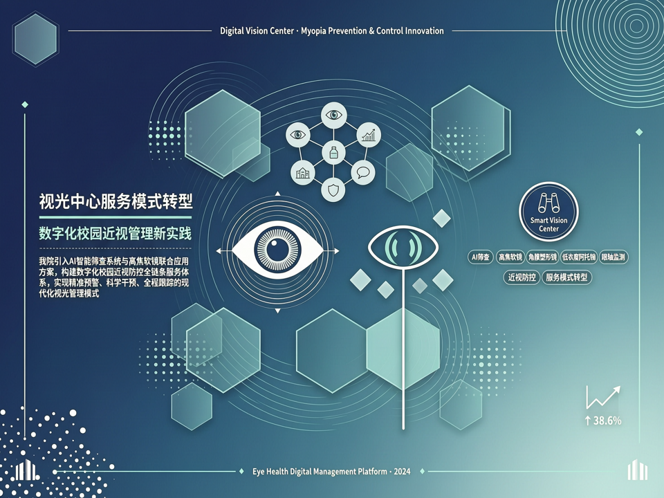 视光中心服务模式转型与数字化校园近视管理新实践:我院引入AI筛查与离焦软镜联合应用