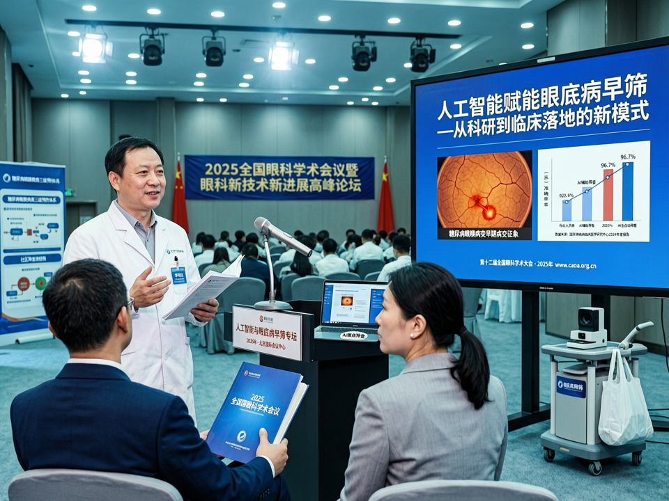 人工智能与眼底病早筛:2025全国眼科学术会议聚焦AI筛查落地与慢病管理新模式