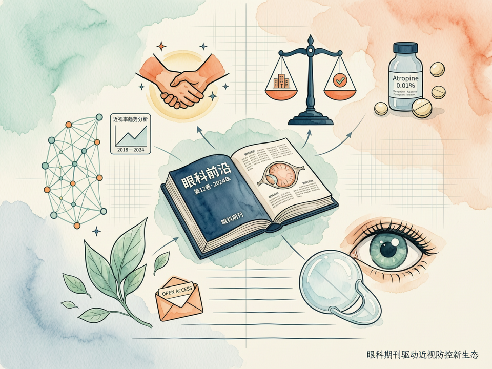 从政策共识到智能管理:眼科期刊驱动近视防控新生态的知识整合