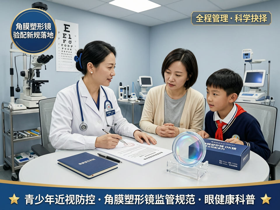 角膜塑形镜验配新规落地:从“机构资质”到“全程管理”,家长如何科学抉择
