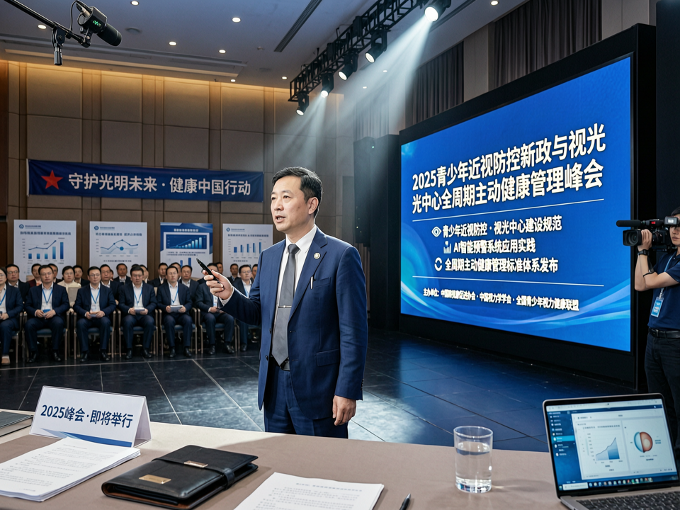 2025青少年近视防控新政与视光中心全周期主动健康管理峰会