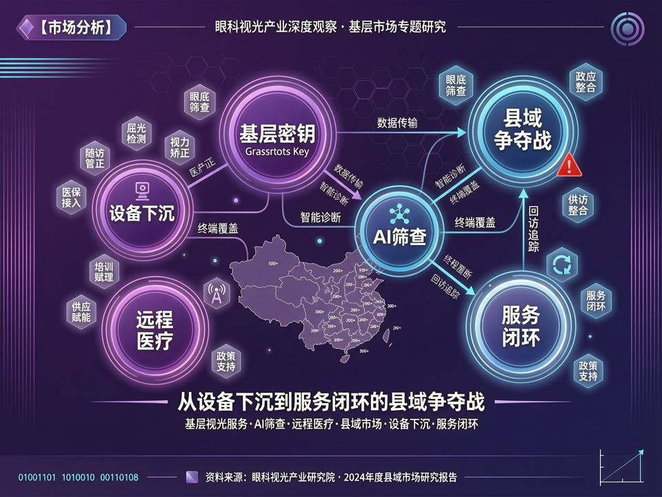 眼科视光市场的“基层密钥”:从设备下沉到服务闭环的县域争夺战